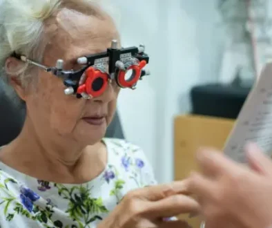 Low vision eye exam Bedfordview