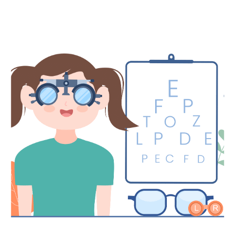 kids eye exam 2 Kids eye exam in bedfordview